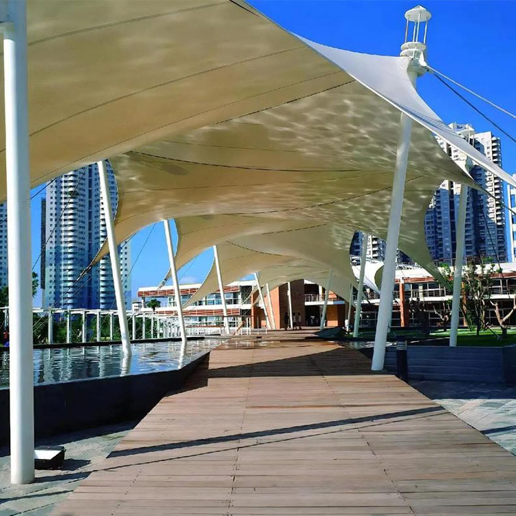 汉川市膜结构景观棚