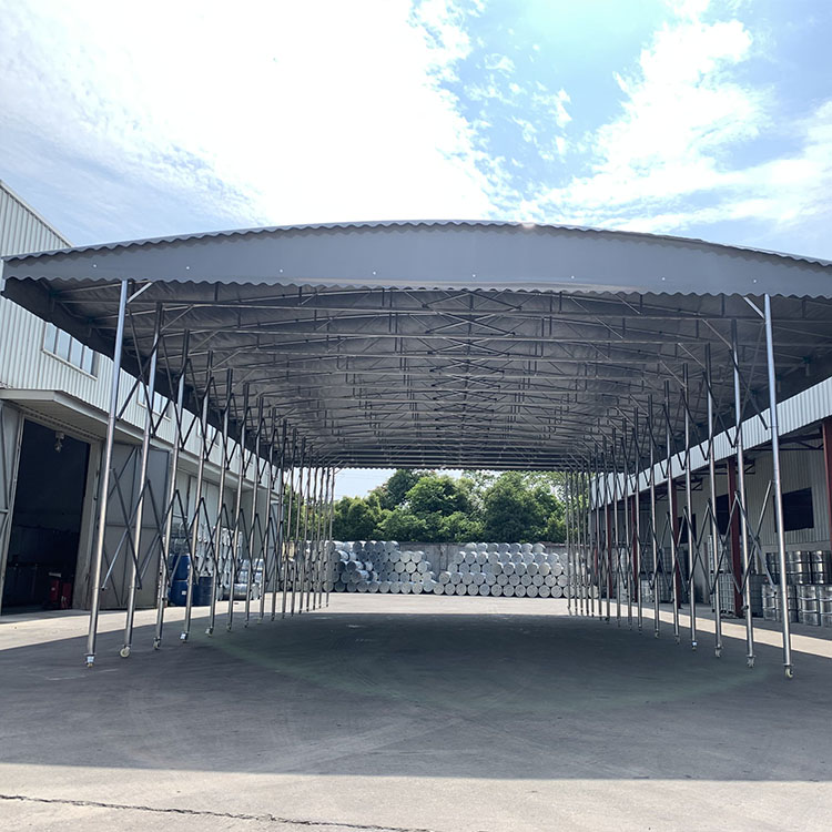 汉川市电动/移动推拉棚