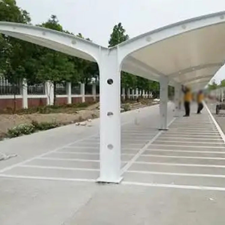 汉川市膜结构电动车棚