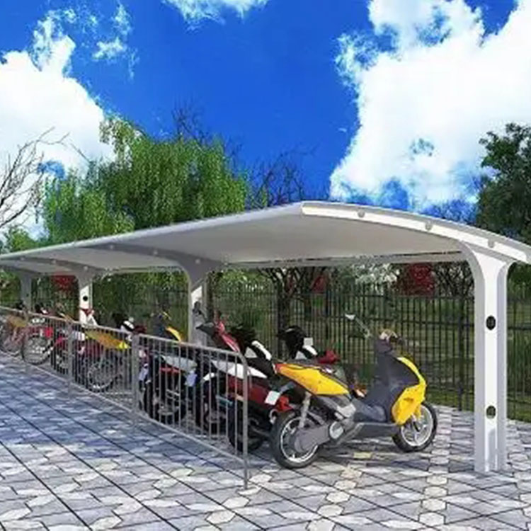 汉川市膜结构电动车棚