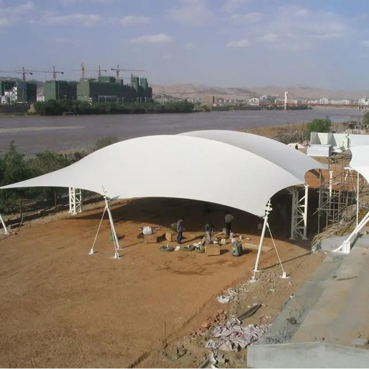 汉川市膜结构汽车棚